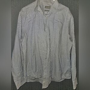 Michael Kors Mens Long Sleeve Dress Shirt Size Xl
